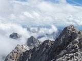  Widok z wierzchoka Zugspitze 2966m n.p.m.
